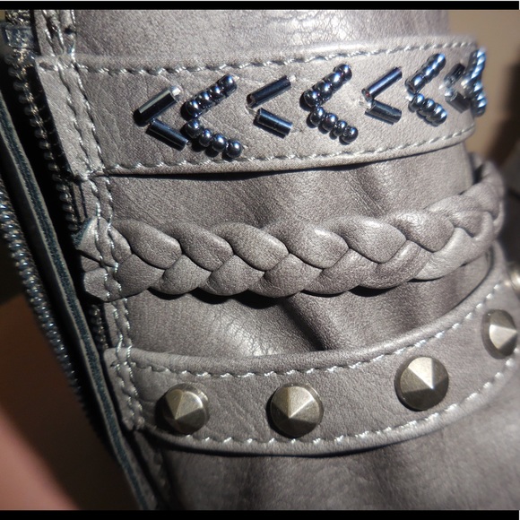 RAMPAGE Gray Ankle Boots / Booties - Picture 6 of 7